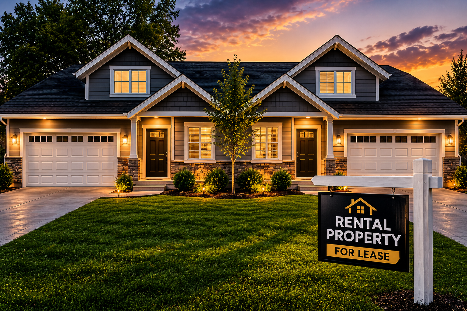 Investment property financing for a first rental