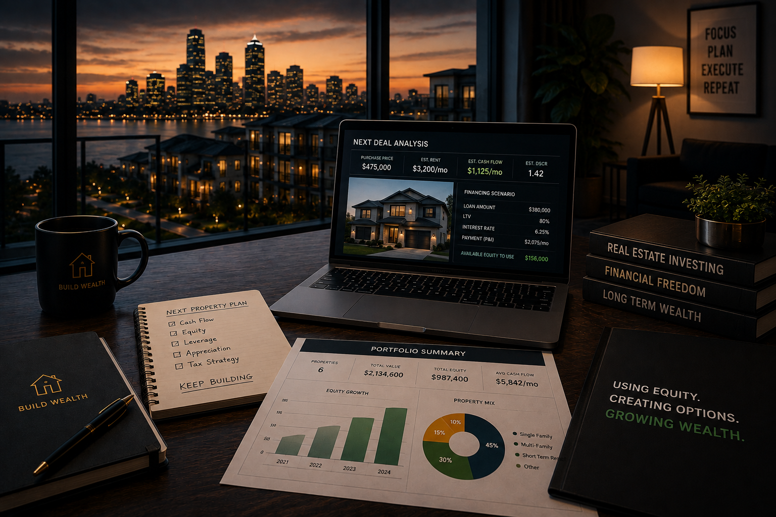 Real estate investment portfolio equity strategy